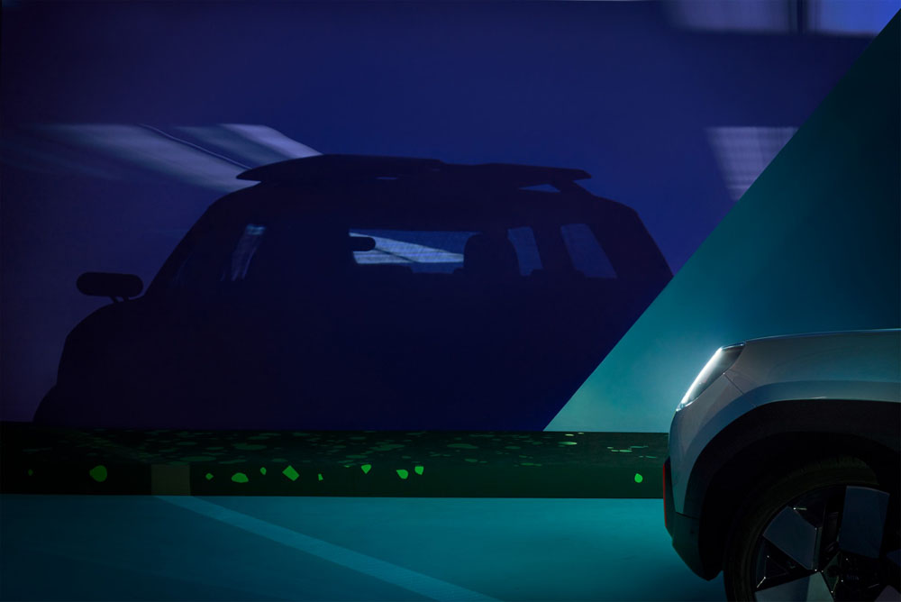 Mini Design Language. Imagen futuro concept SUV eléctrico.