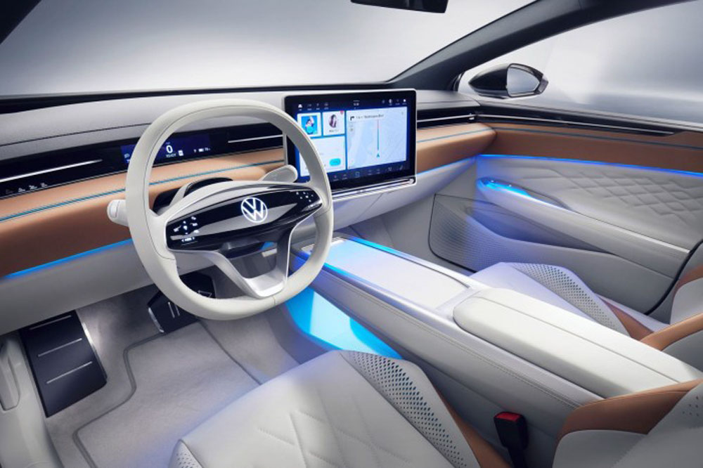 Volkswagen ID.Aero Concept. Imagen interior filtrada.