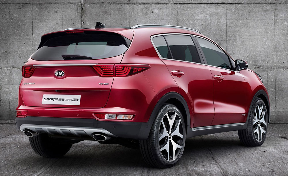 coches de segunda mano perfectos para tu caravana. Kia Sportage trasera.