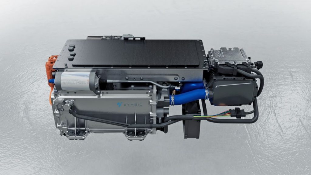 Pila de combustible del Opel Vivaro-e HIDROGEN.
