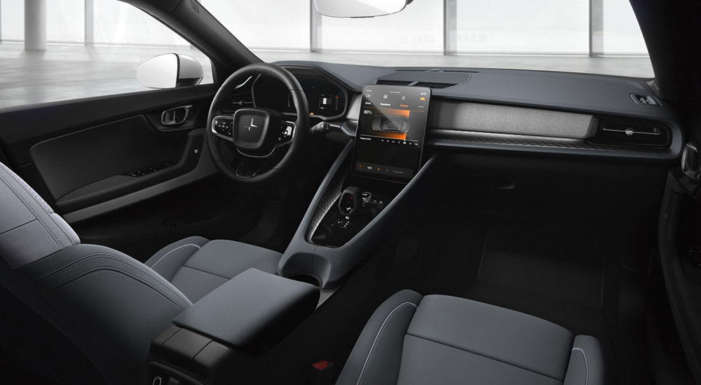 Polestar 2 interior