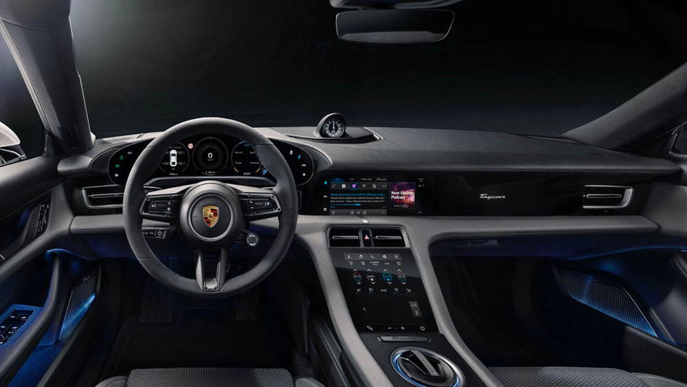 Porsche Taycan interior