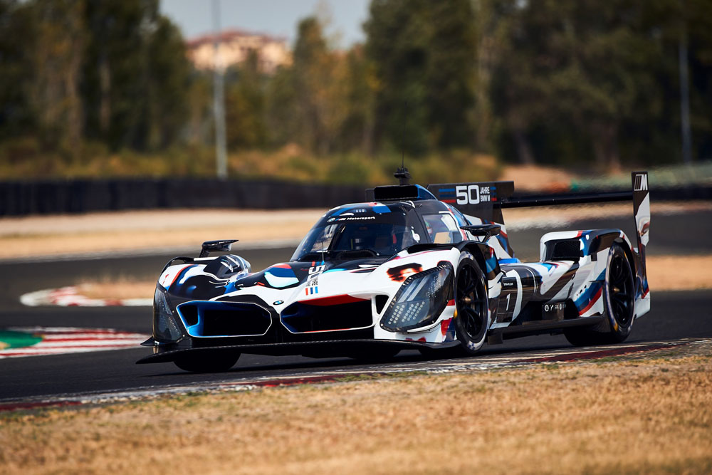 BMW M Hybrid V8. Imagen movimiento circuito.