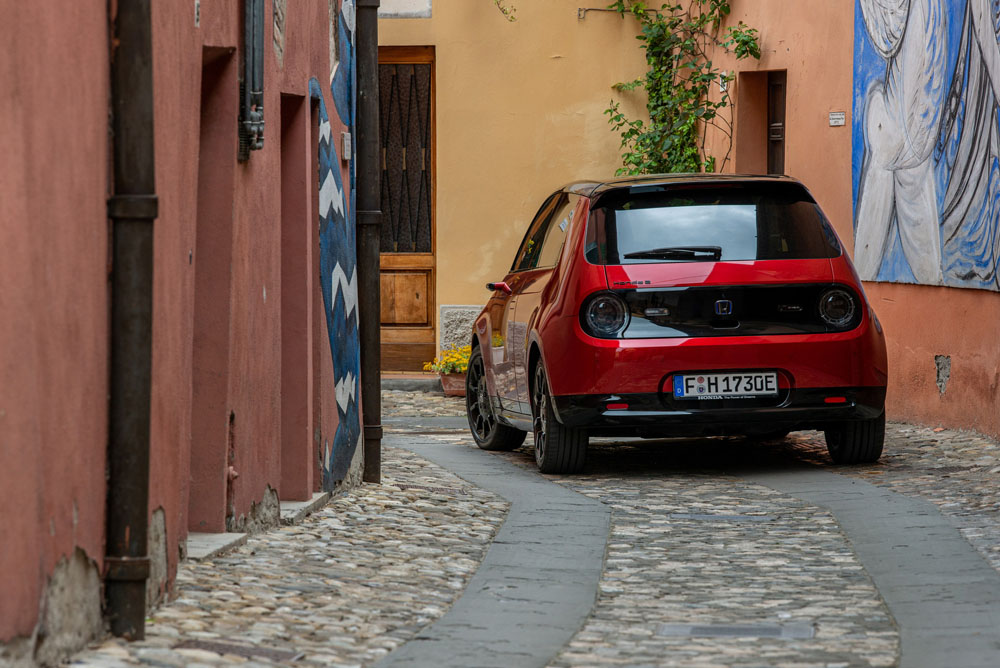 Honda e Limited Edition. Imagen trasera.