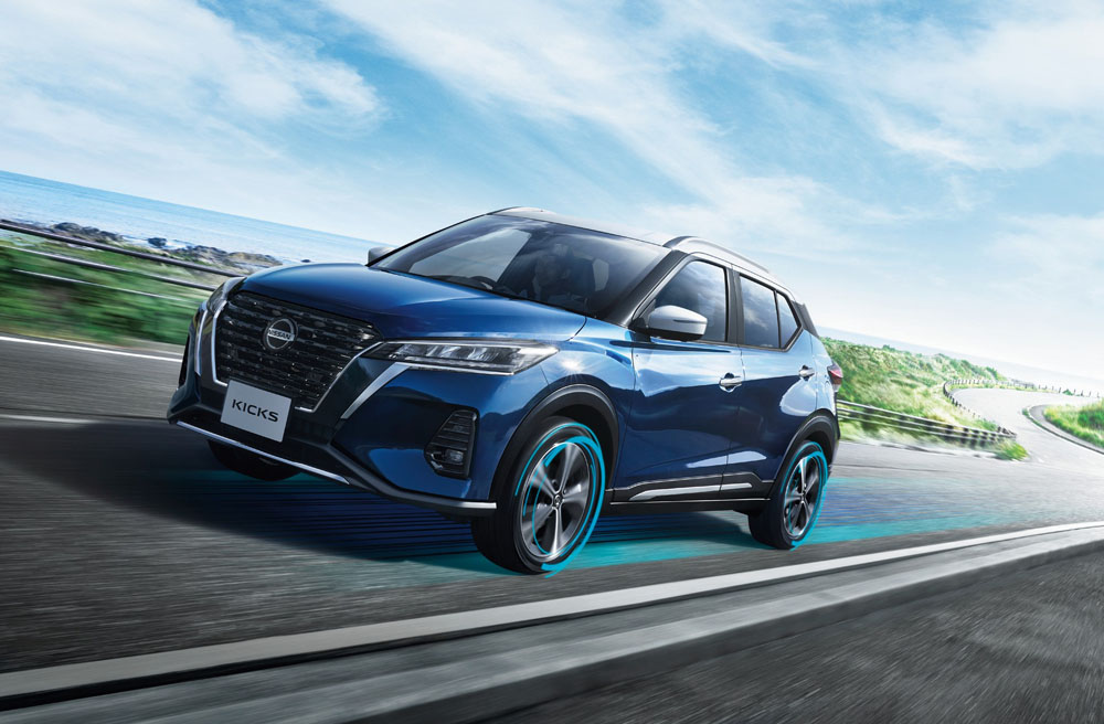 Nissan Kicks e-Power Japón 2022. Imagen movimiento.