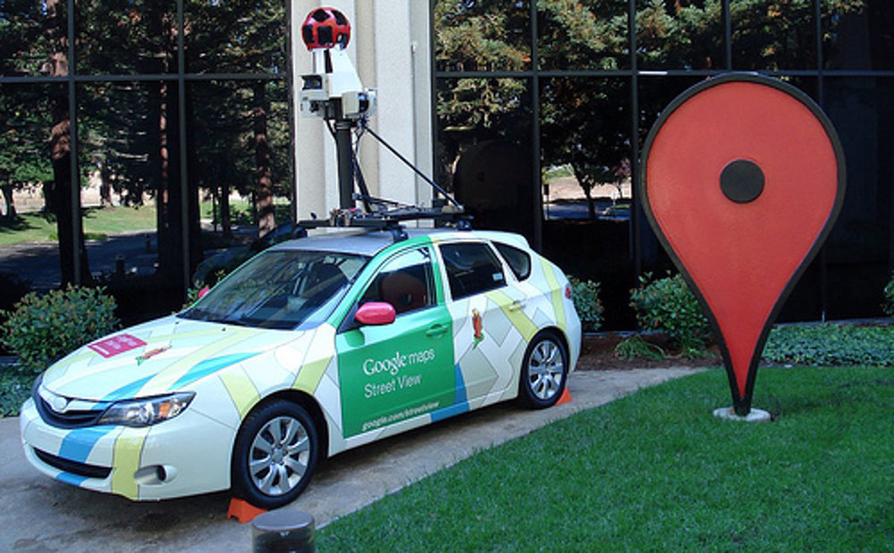 coche google maps