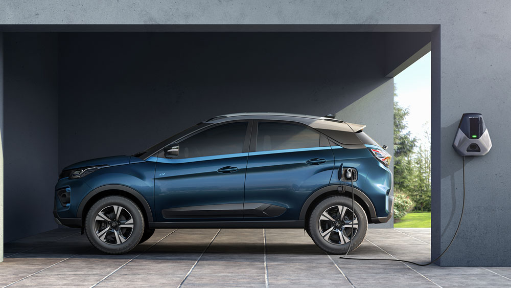 Tata Motors Nexon EV. Imagen perfil.