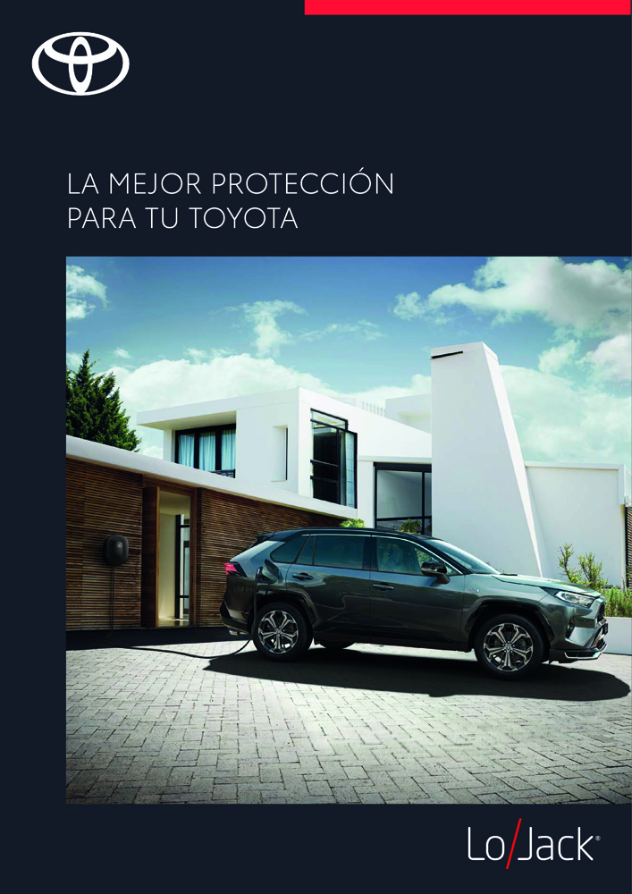 Además de Kinto, Toyota también cuenta con el servicio de LoJack.