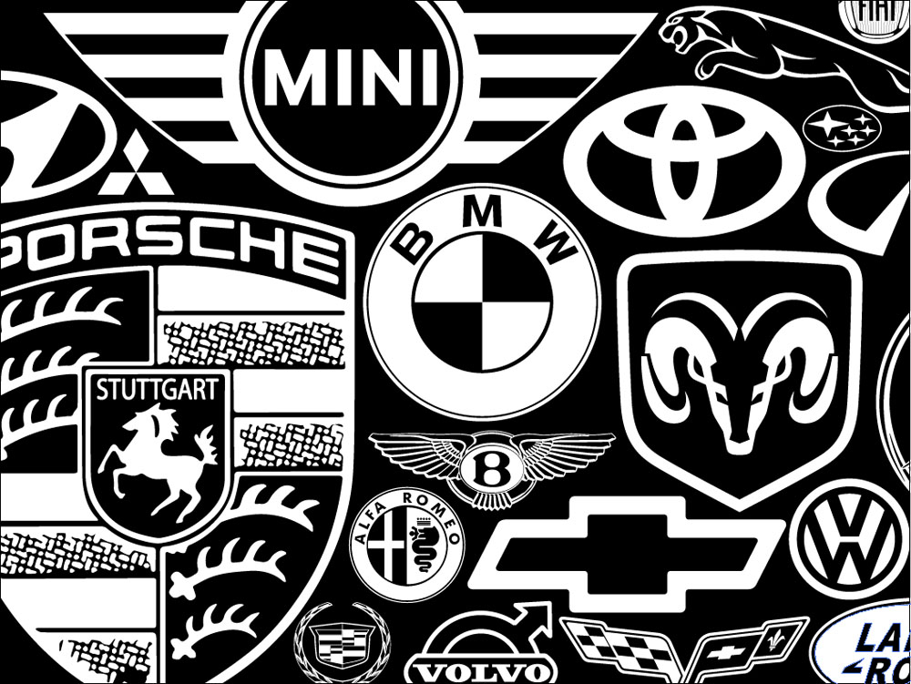 composición marcas de coches