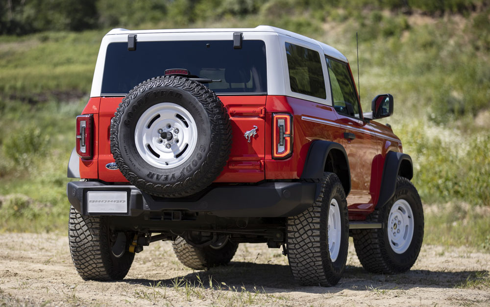 2023 Ford Bronco Heritage Edition Race Red 3 Motor16