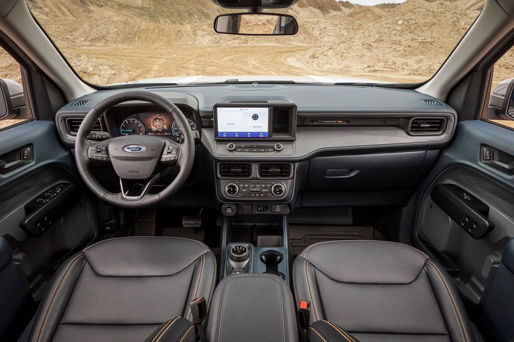 Ford Maverick Tremor. Imagen interior.