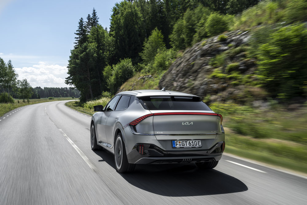 El eléctrico Kia EV6 ha experimentado el mayor crecimiento del año en ventas.