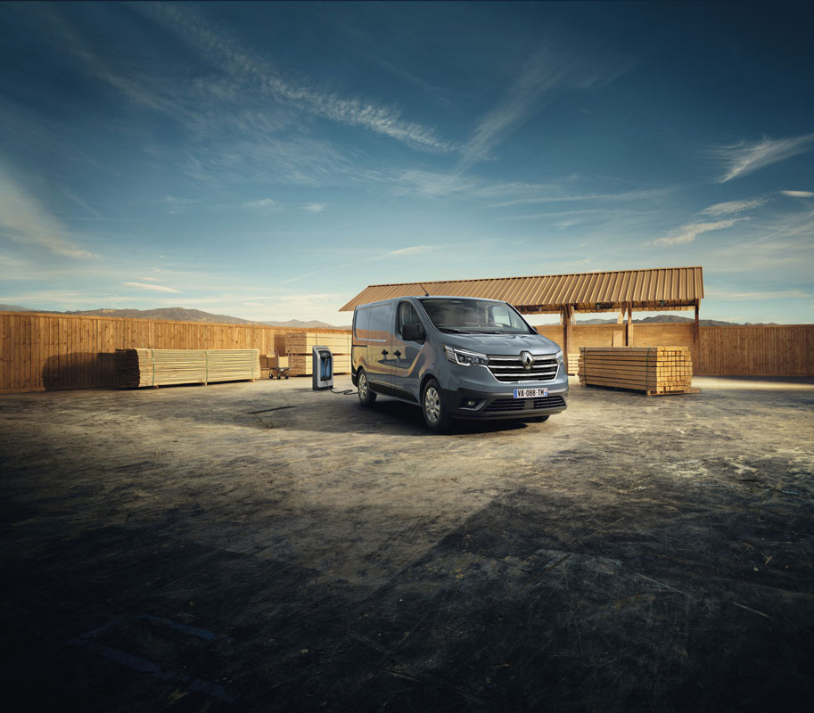Renault Trafic E-Tech. Imagen exterior.