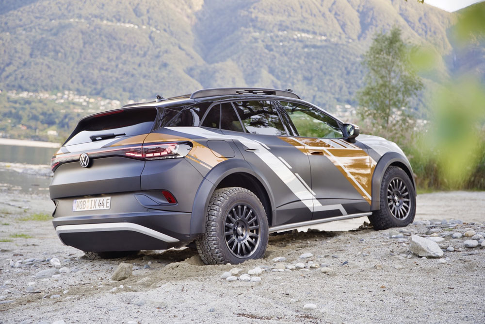 Volkswagen ID.4 XTREME. Imagen trasera.