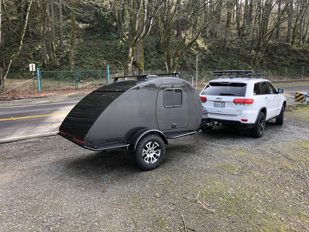 Caravana Rift carbono. Imagen exterior.