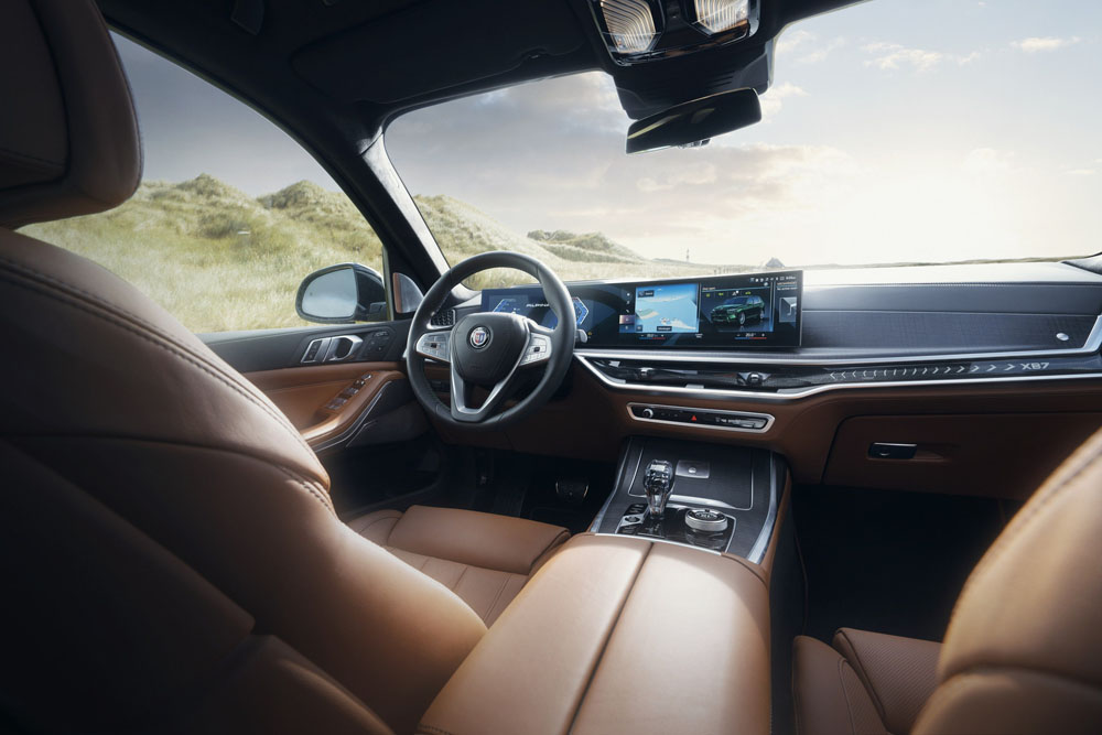 Alpina XB7. Imagen interior.