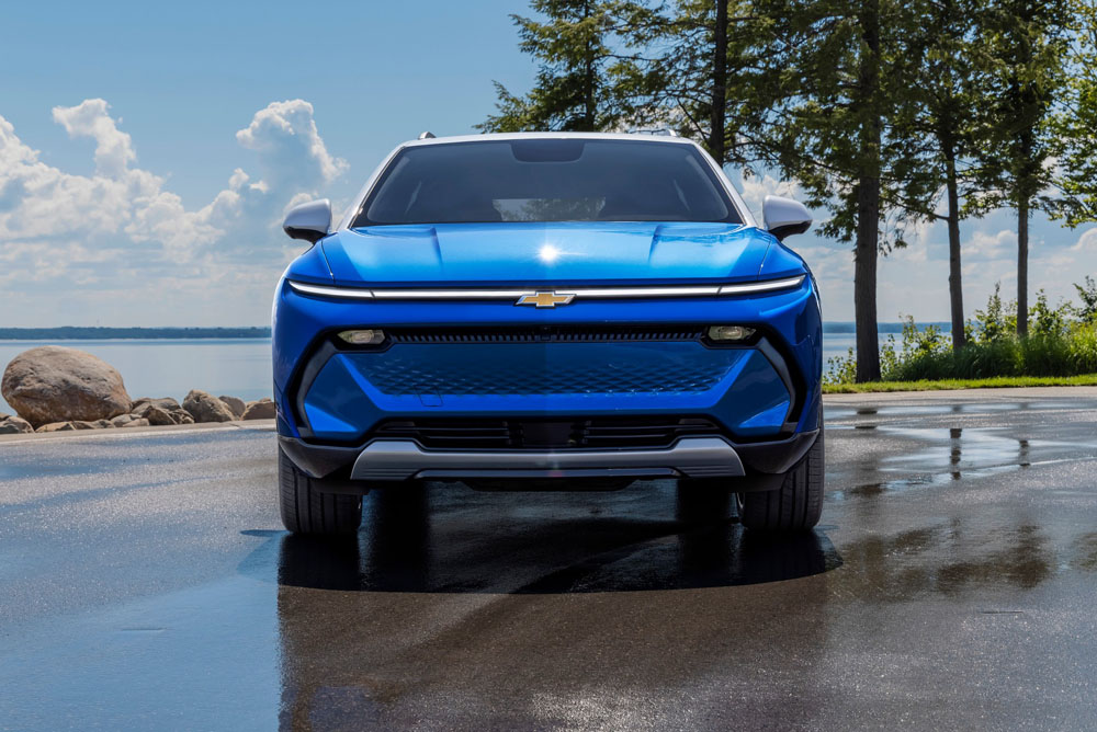 Chevrolet Equinox EV. Imagen frontal.