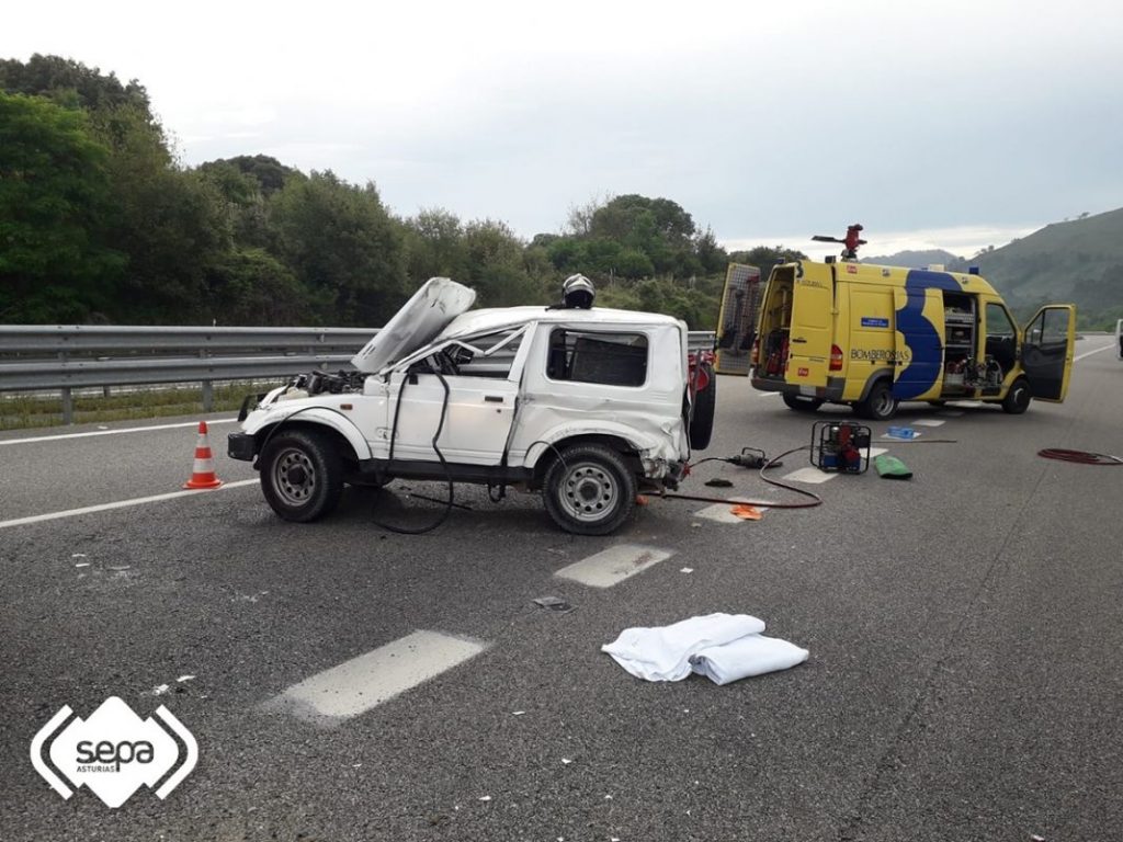 accidente a 8 Motor16