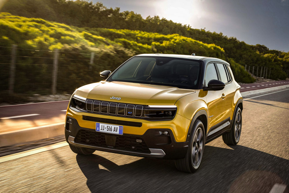 Jeep Avenger. Imagen movimiento.