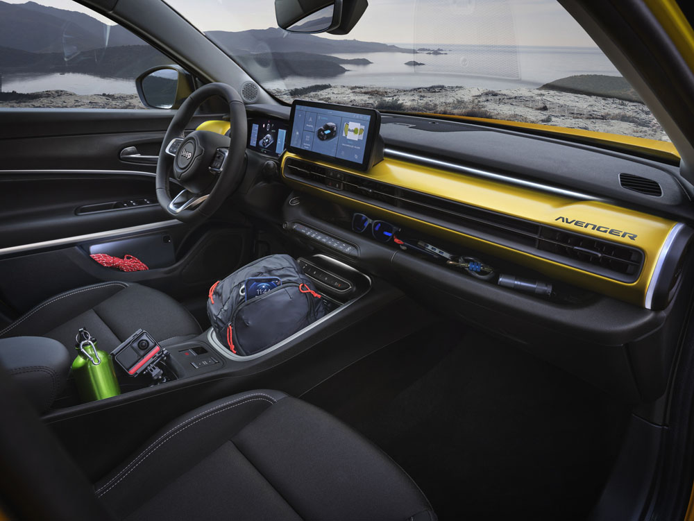 Jeep Avenger. Imagen interior.