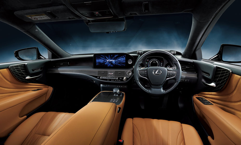 Lexus LS. Imagen salpicadero.