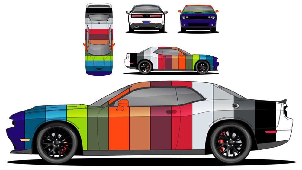 2023 dodge challenger colors 1 1 Motor16