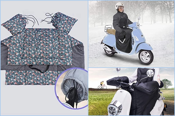 Equipa tu moto con esta manta térmica de  perfecta para días fríos