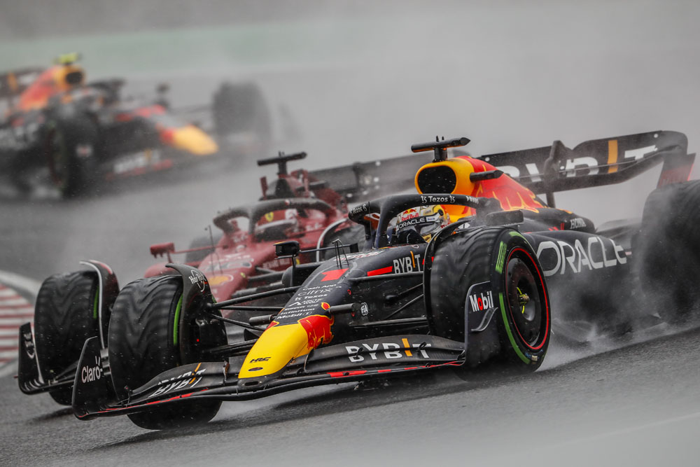 Verstappen y Leclerc GP de Japón