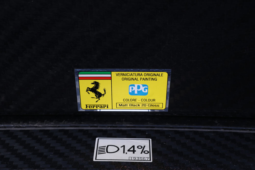 2004 Ferrari Enzo Nero Opaco 55 Motor16