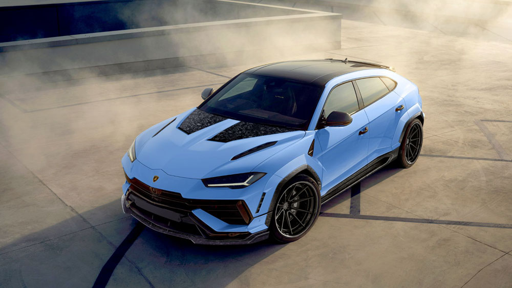 1016 Industries Lamborghini Urus S. Imagen delantera.