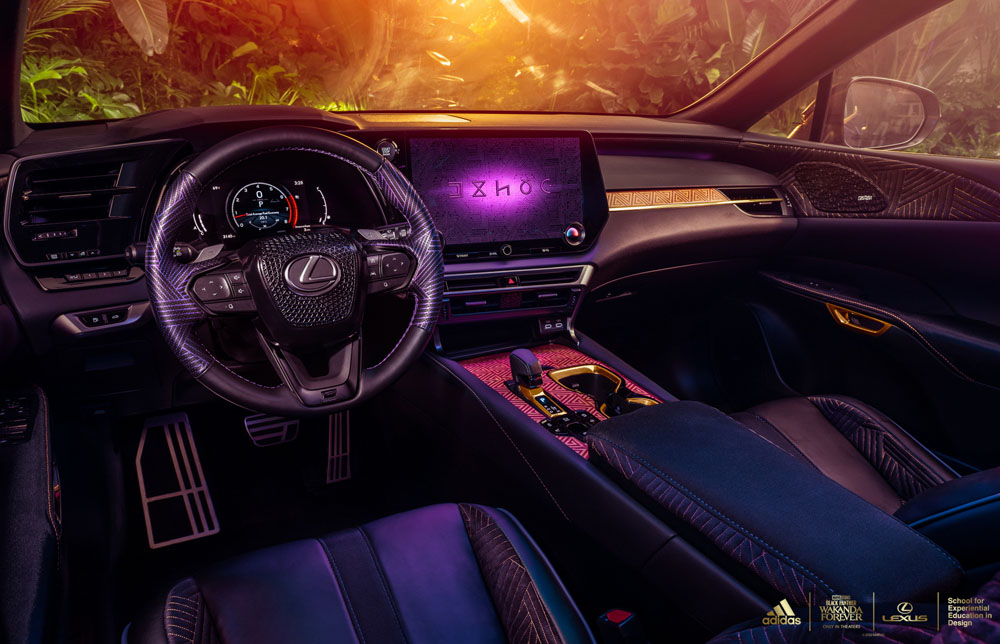 2022 Lexus RX 500h Wakanda Forever 3 Motor16