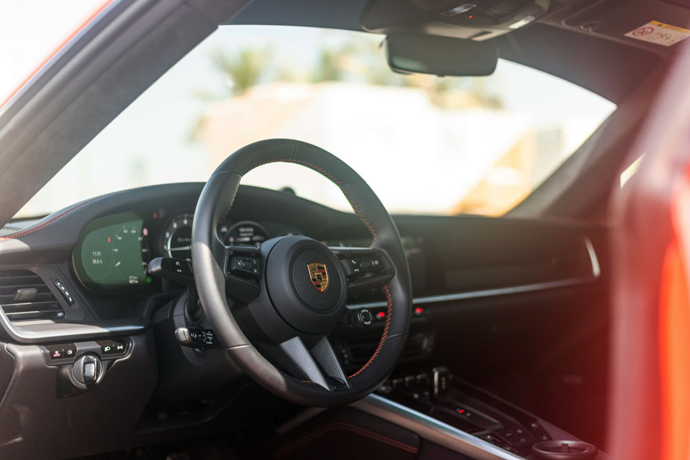 Manhart TR 800 Porsche 911 Turbo S Coupé. Imagen interior.