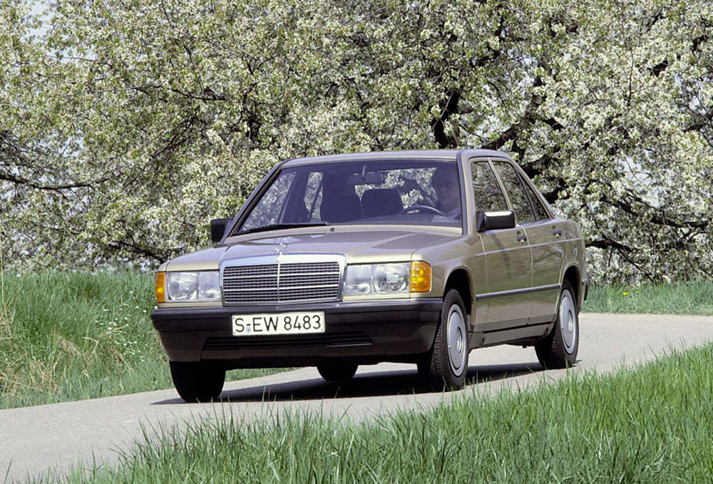 Mercedes-Benz 190. Imagen exterior.