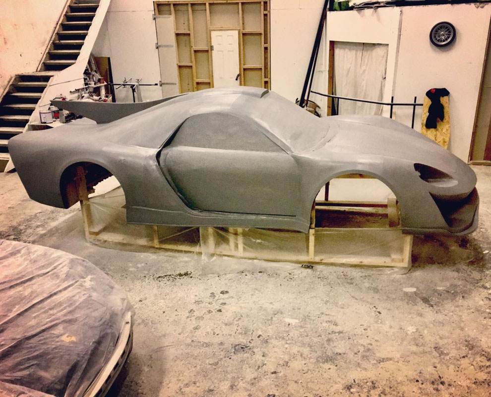 Valet Automotive Porsche 911 GT1. Imagen kit carrocería.