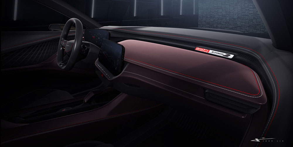 Dodge Charger Daytona SRT. Imagen salpicadero.