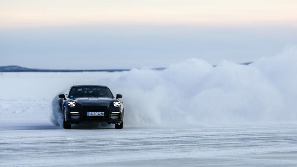 Porsche 911 Dakar. Imagen en movimiento Suecia.