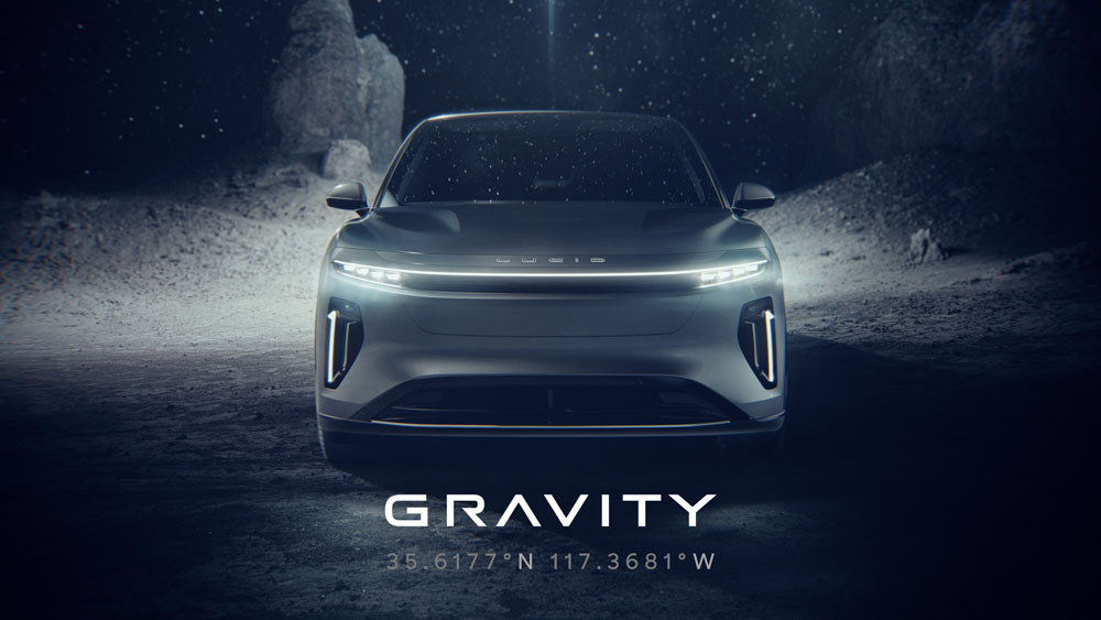 Lucid Gravity. Primeras imágenes.