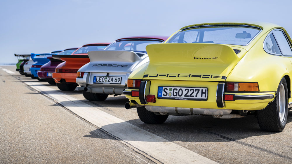 Porsche 911 'cola de pato'.