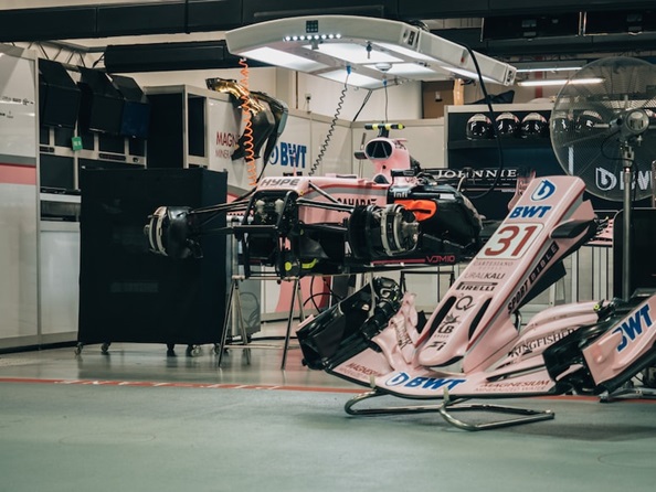 coche de carreras de Formula 1
