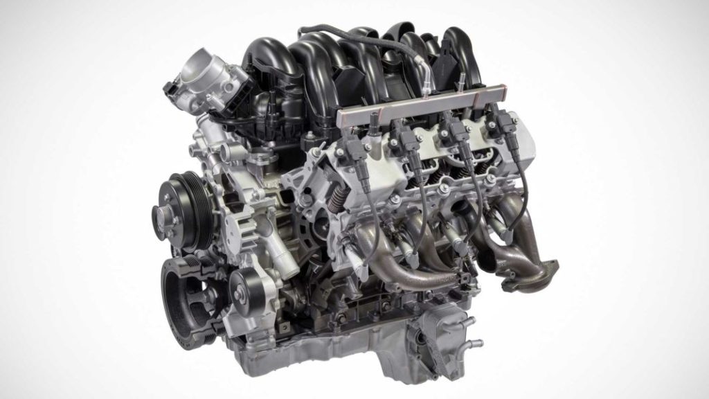 Ford Super Duty. Imagen motor 7.3 V8.