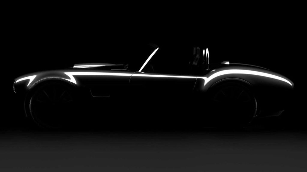 AC Cobra GT Roadster. Imagen teaser perfil.