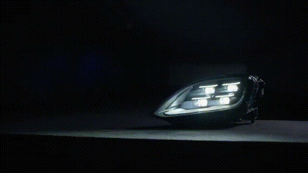 Faros HD-Matrix Led de Porsche.