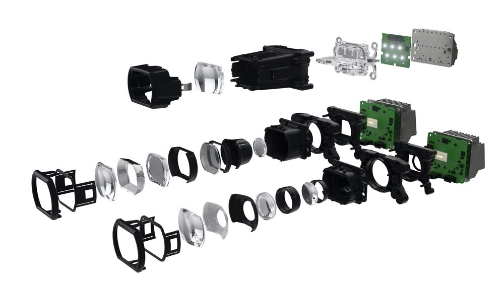 Faros HD Matrix Led de Porsche 2 Motor16