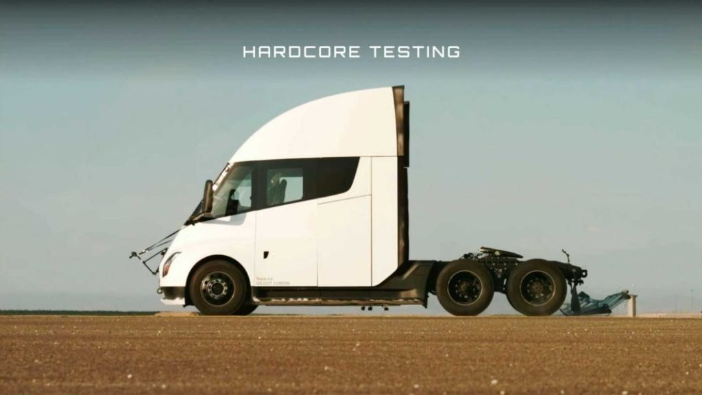 tesla semi testing 3 Motor16