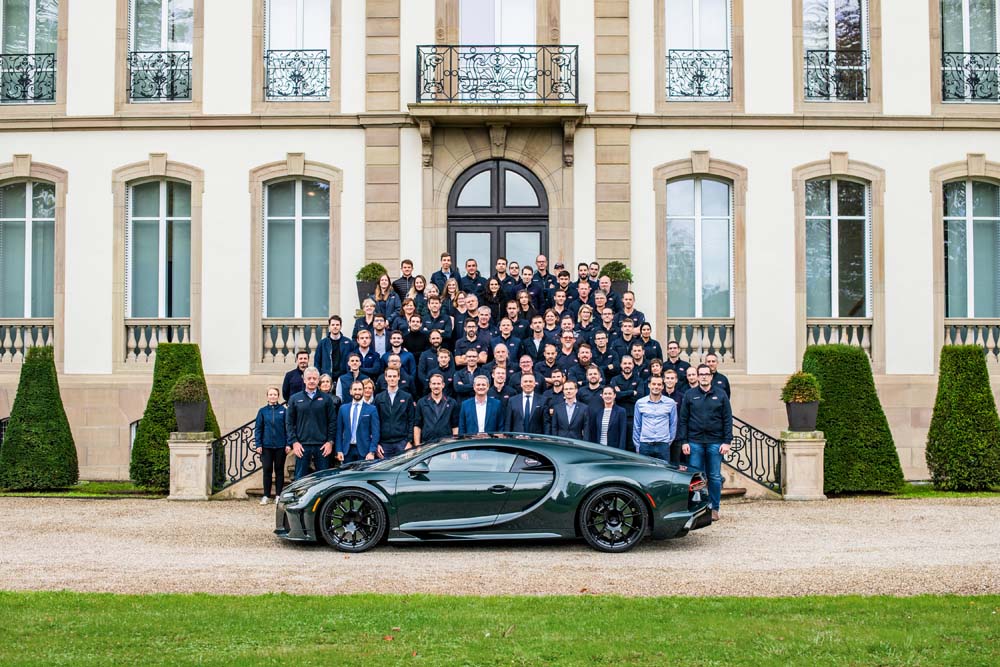 Bugatti W16 Chiron.