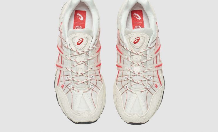 2023 Asics zapatillas airbag. Imagen superior.