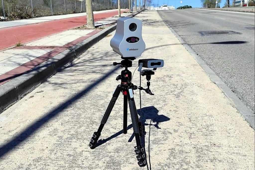 radar velolaser portatil