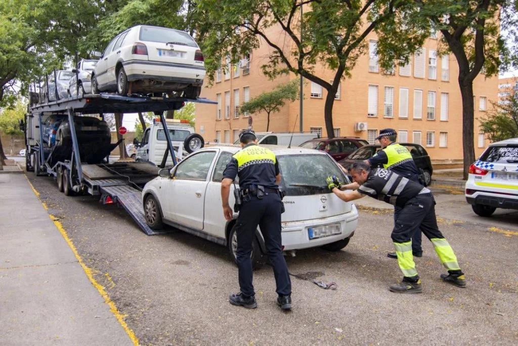 coche abandonado