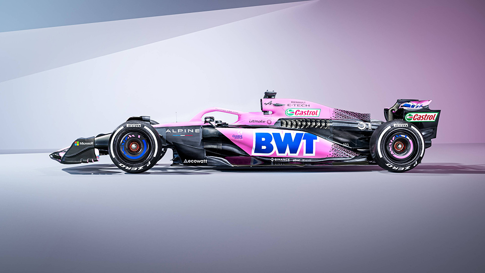 Alpine anunció su colaboración con Zidane en la presentación del nuevo monoplaza de F1.