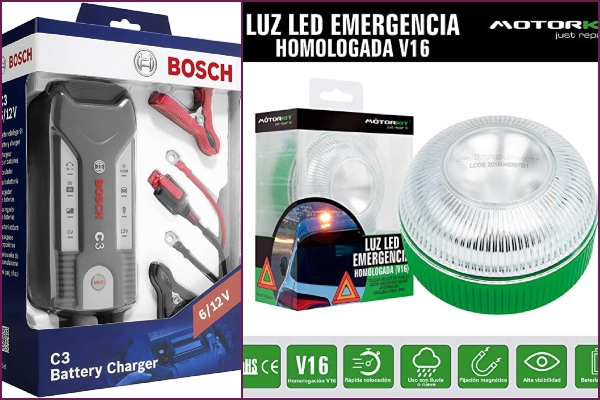 Cargadores de batería, luces de emergencia y más: equipa tu coche para  cualquier imprevisto con estos productos de